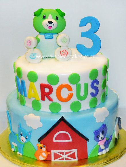 Leapfrog Birthday Cake
 Scout of Leapfrog Cake by Art Piece Cakes