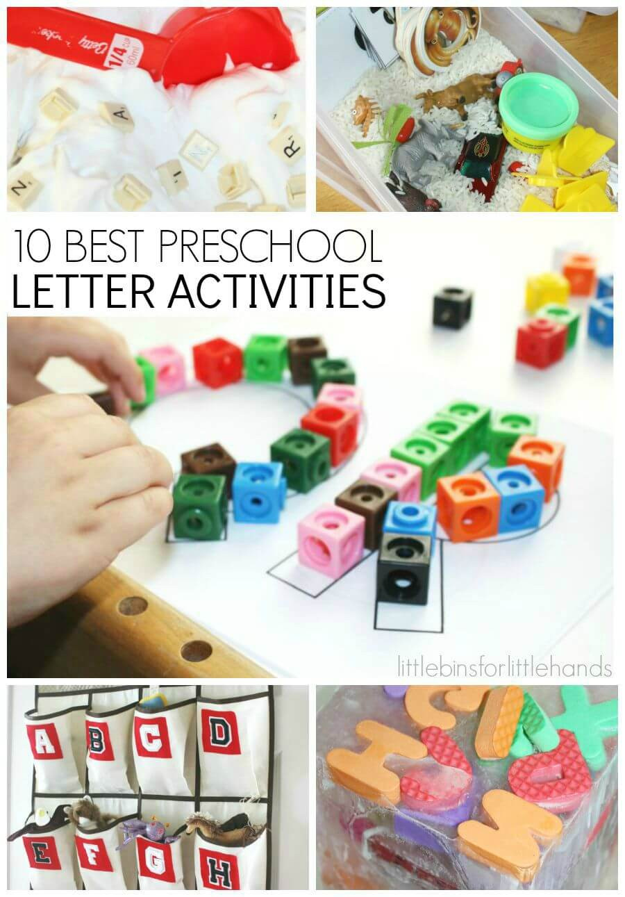 Learning Crafts For Preschoolers
 Letter Activities for Early Learning Preschool Literacy