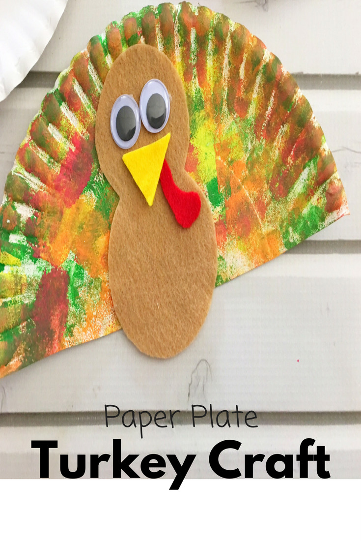 Learning Crafts For Preschoolers
 Paper Plate Turkey Craft Make learning fun