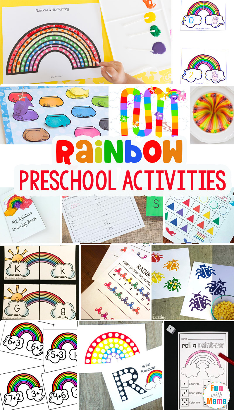 Learning Crafts For Preschoolers
 The Best Rainbow Learning Activities for Preschoolers
