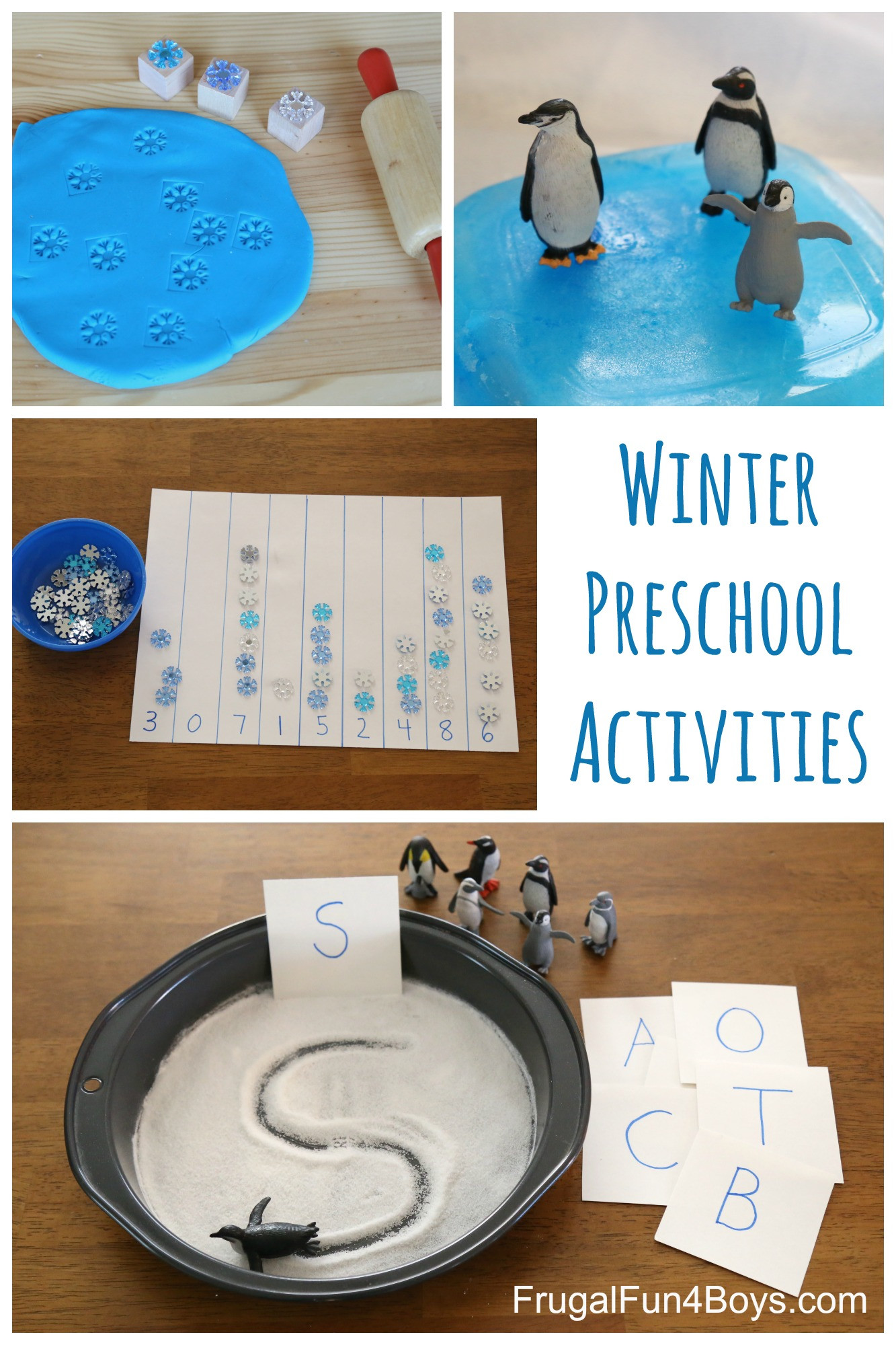 Learning Crafts For Preschoolers
 Winter Learning Activities for Preschool Frugal Fun For