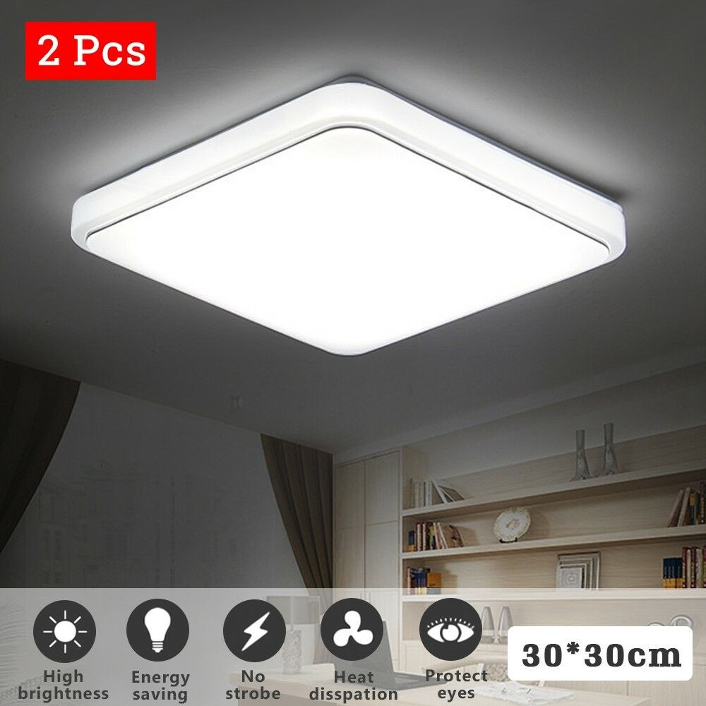 Led Kitchen Ceiling Light Fixtures
 24W LED Ceiling Down Light Dimmable Flush Mount Kitchen