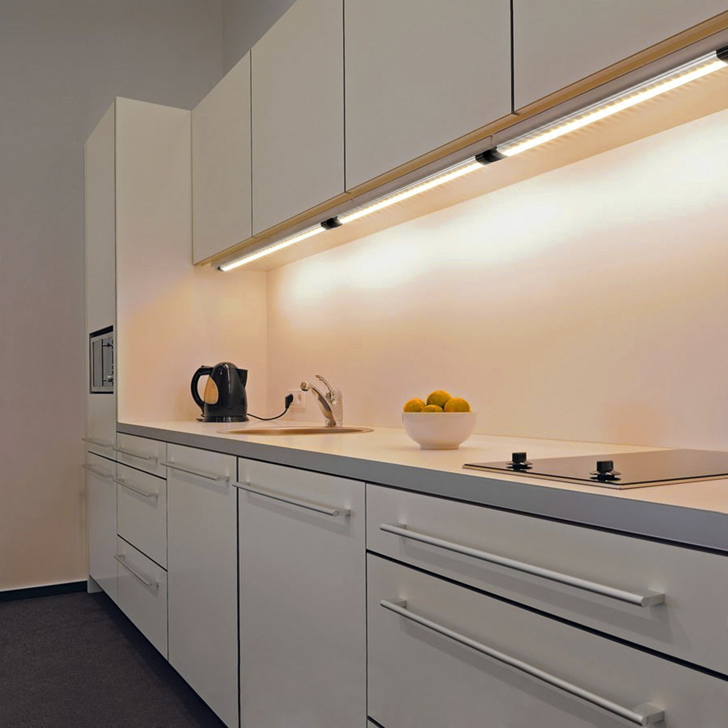 Led Kitchen Under Cabinet Lighting
 Galleon Albrillo LED Under Cabinet Lighting Dimmable