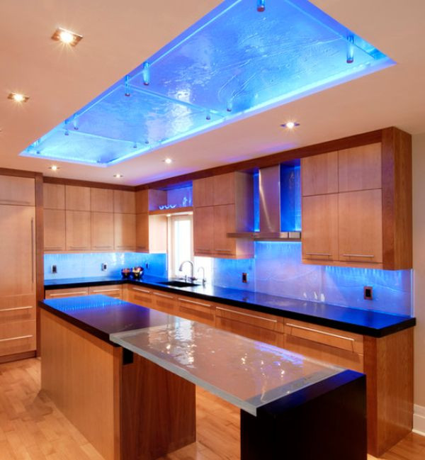 Led Light Kitchen
 Different ways in which you can use LED lights in your home