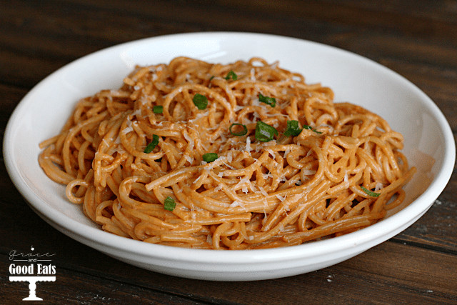 Leftover Spaghetti Noodles
 "Leftover" Spaghetti for e Grace and Good Eats