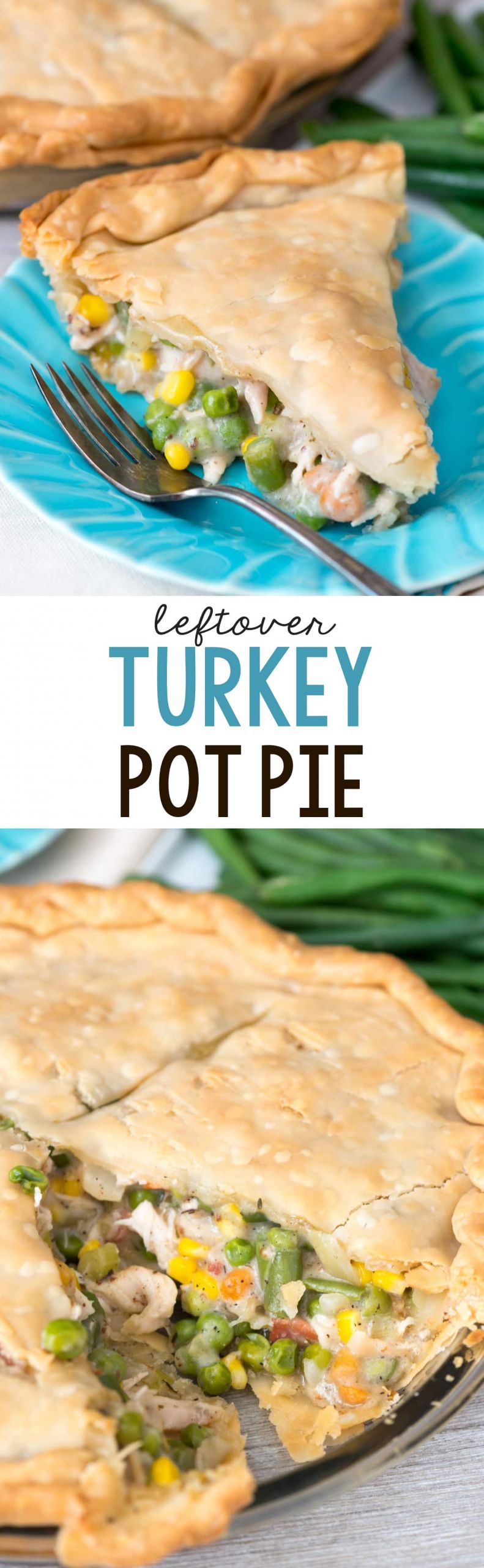 Leftover Turkey Pot Pie Recipe
 Leftover Turkey Pot Pie Crazy for Crust