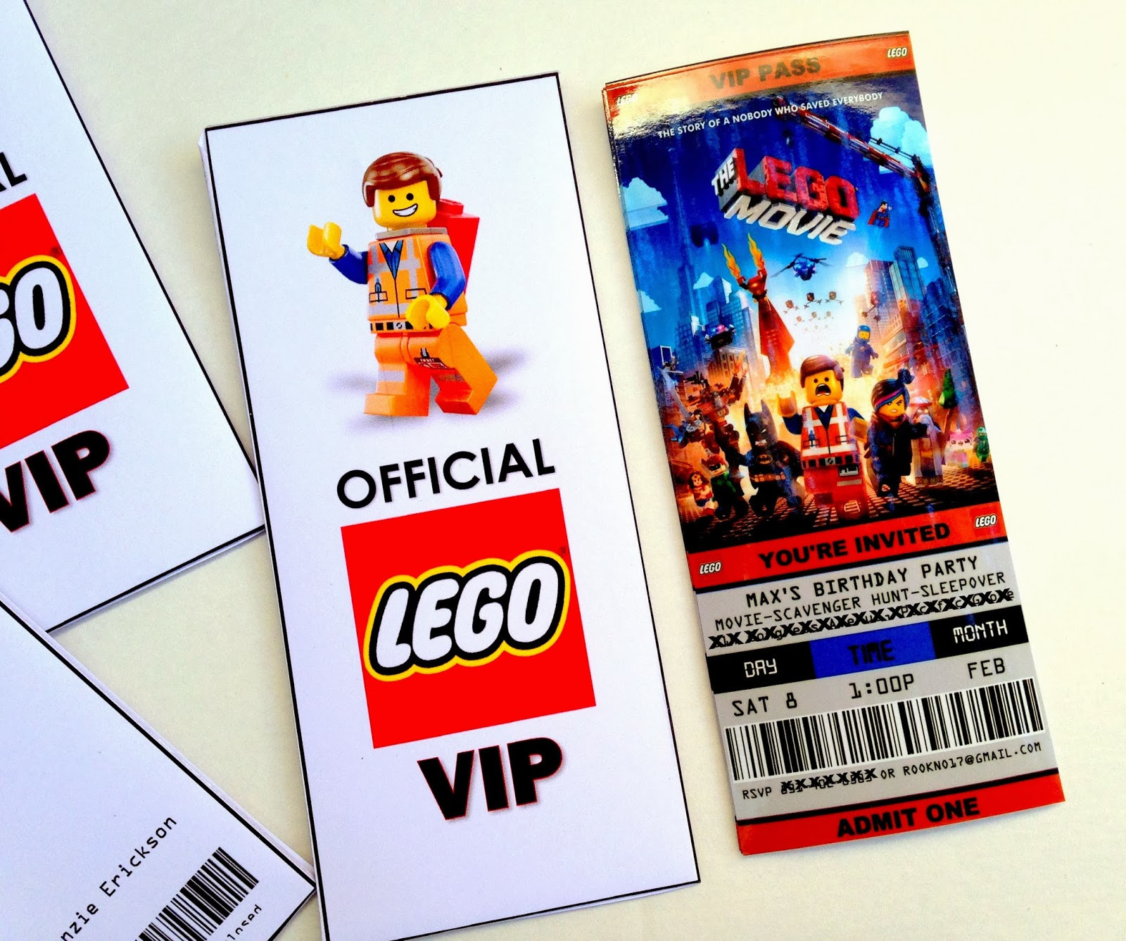 Lego Movie Birthday Invitations
 25 Lego Movie Birthday Party Ideas Burnt Apple