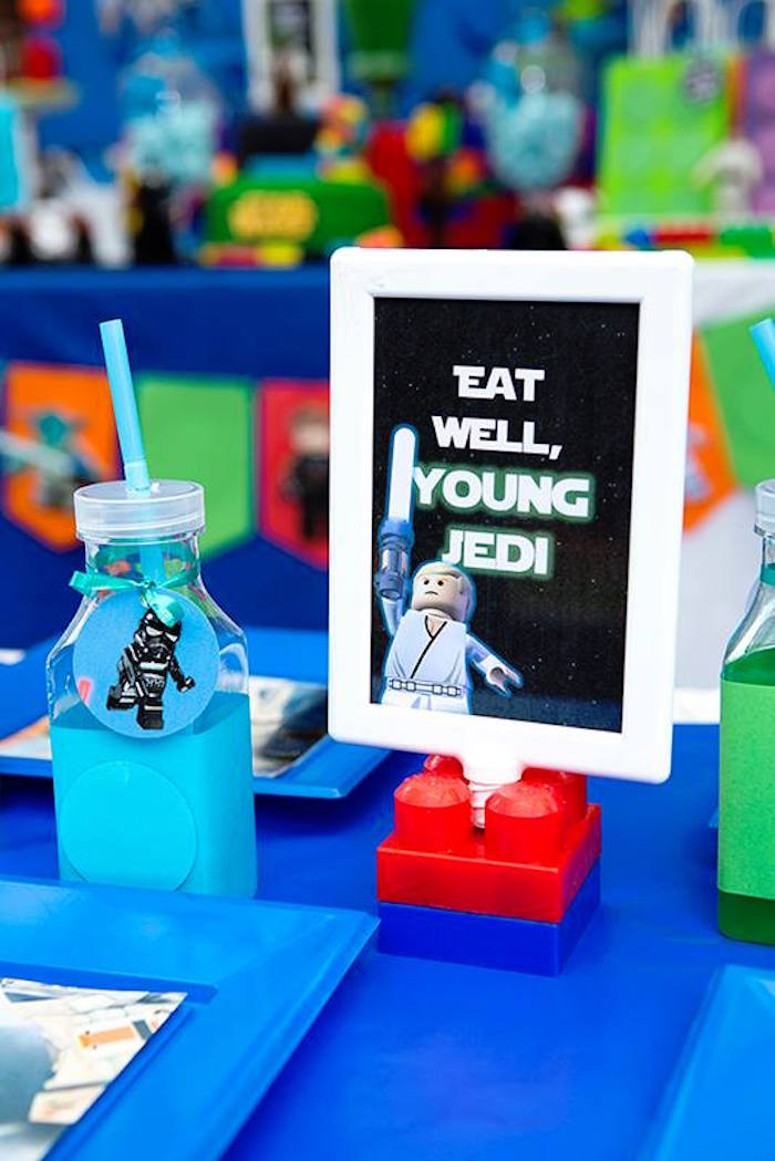 Lego Star Wars Birthday Party
 Kara s Party Ideas Star Wars Lego Birthday Party