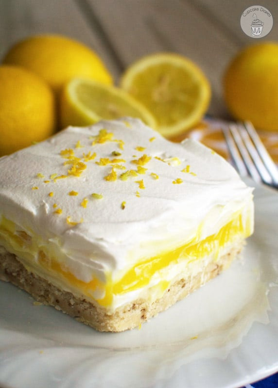 Light Desserts For Summer
 Lemon Lush Dessert