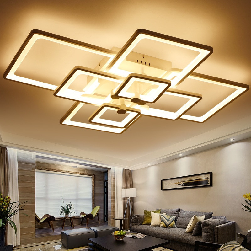 Light Fixture Living Room
 Surface Mounted Light Modern Led Ceiling Lights For Living