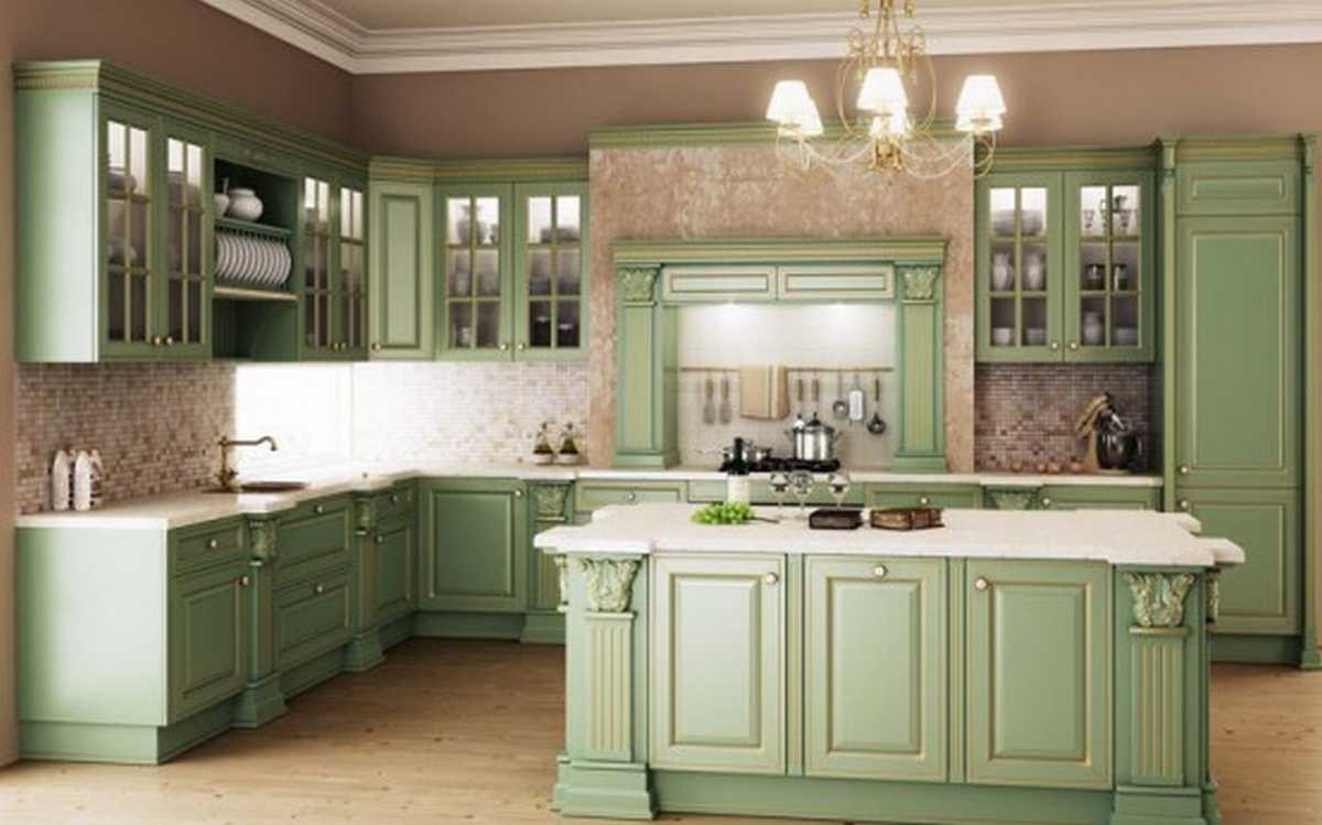 Light Green Kitchen
 20 Gorgeous Green Kitchen Design Ideas