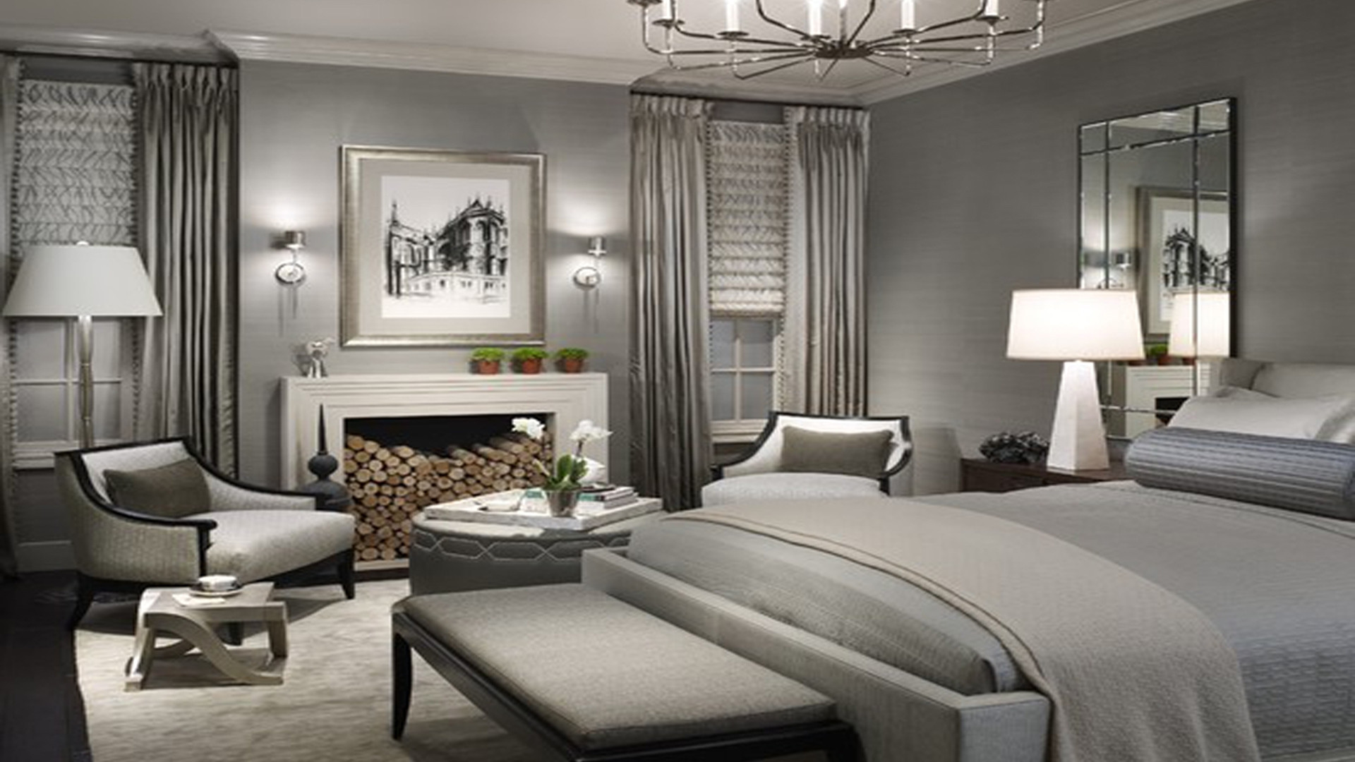 Light Grey Bedroom Walls
 15 Inspirations of Wall Accents For Grey Room