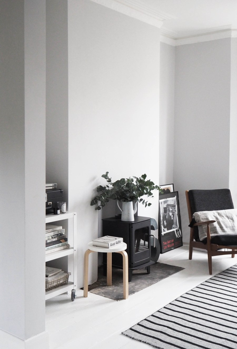 Light Grey Walls Living Room
 My Scandi style living room makeover – painted white