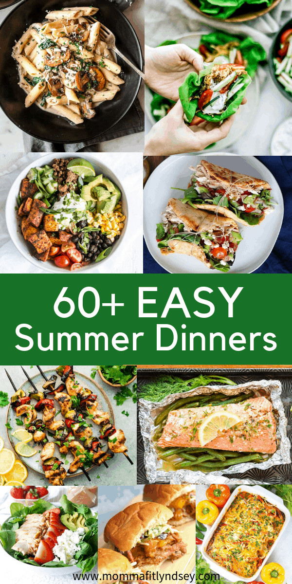 Light Healthy Dinner Ideas
 Summer Dinner Ideas 60 Fresh Dinner Recipes for Summer