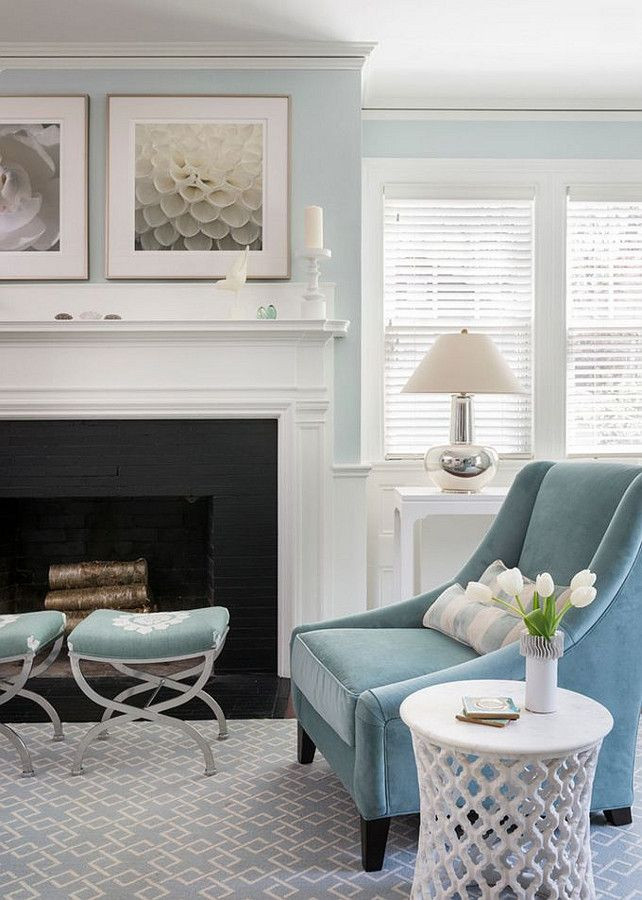 Light Living Room Colors
 LivingRoom Love this light blue is soooo calming