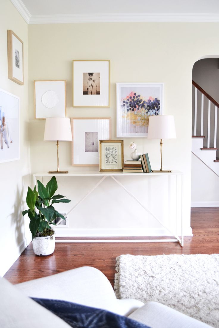 Light Yellow Living Room
 before after mariely s living room