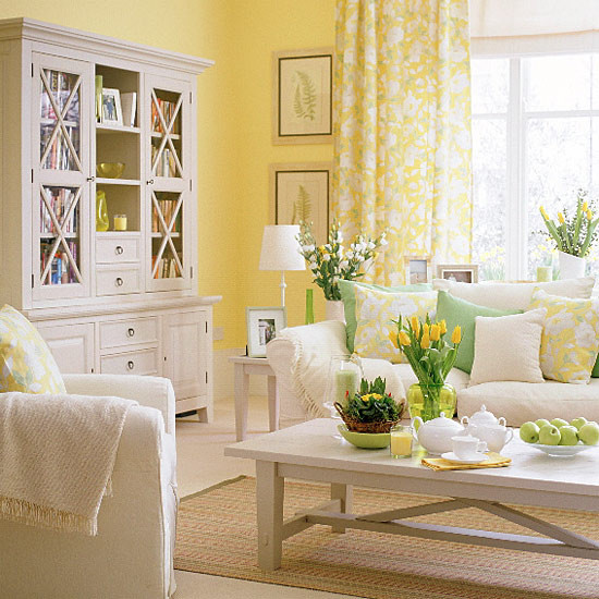 Light Yellow Living Room
 Design Inspiration