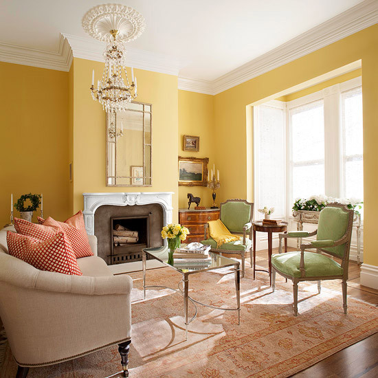 Light Yellow Living Room
 Yellow living room design ideas