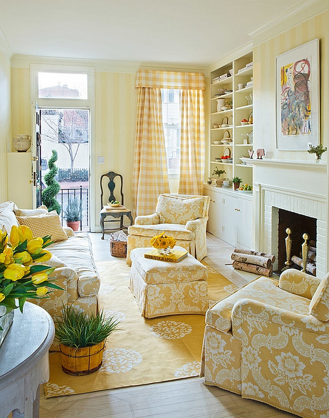 Light Yellow Living Room
 20 Yellow Living Room Ideas Trendy Modern Inspirations