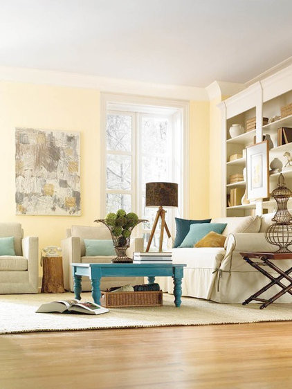 Light Yellow Living Room
 Best Ways to Use the Soft Yellow Color of 2014