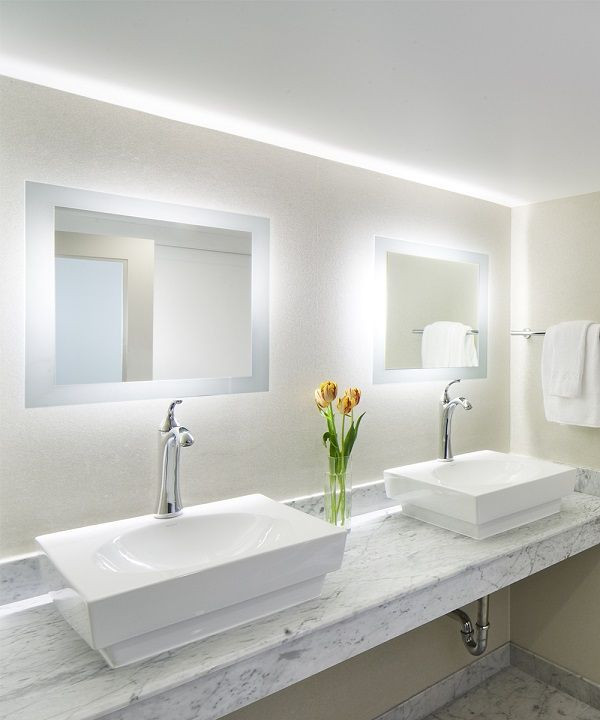 Lighted Bathroom Mirrors
 Silhouette Lighted Mirror Electric Mirror