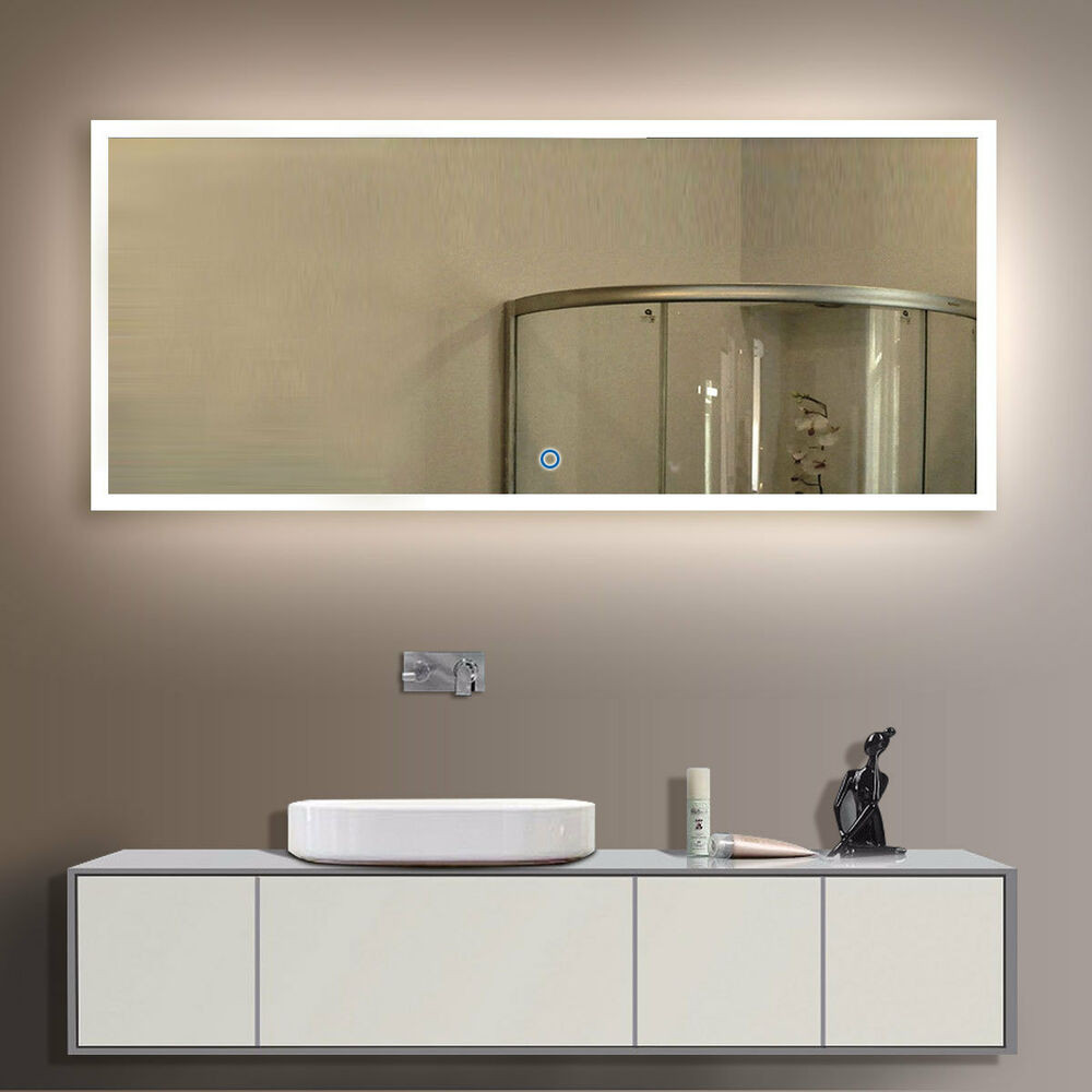 Lighted Bathroom Mirrors
 LED Bathroom Wall Mirror Illuminated Lighted Vanity Mirror