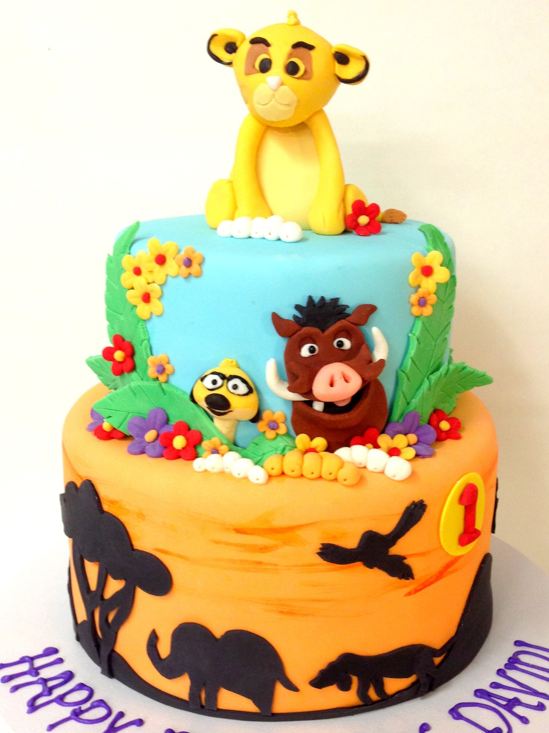 Lion Birthday Cake
 Birthdays & Babies