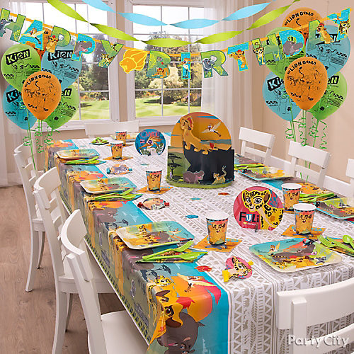 Lion Guard Birthday Party Ideas
 Lion Guard Party Table Idea Table Decorating Ideas