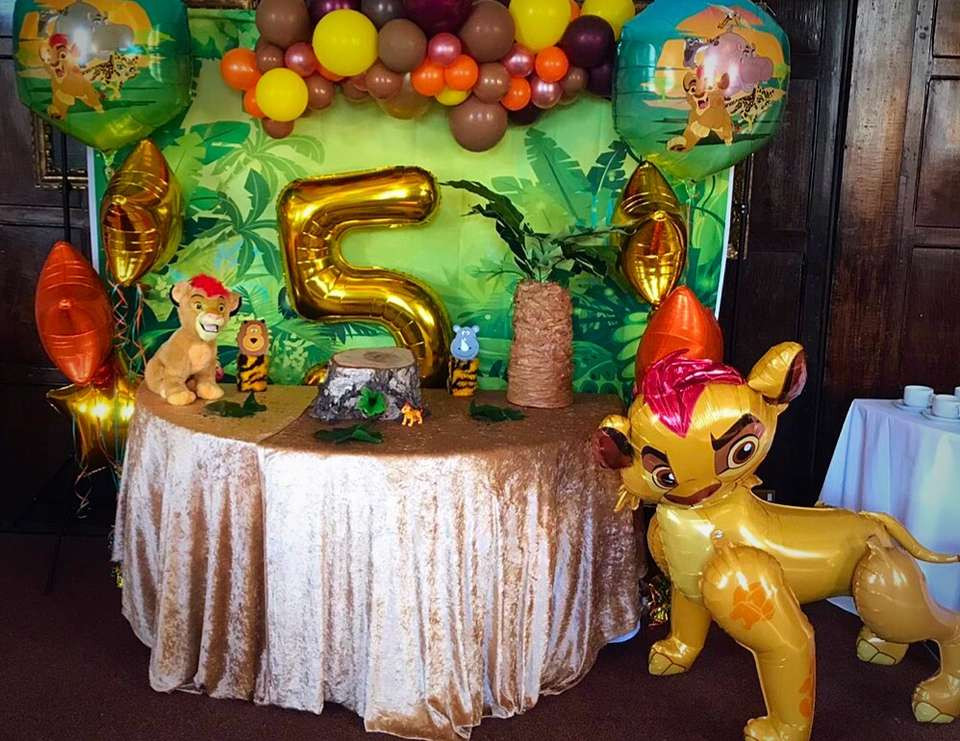 Lion Guard Birthday Party Ideas
 Lion guard Birthday "The Lion guard birthday party