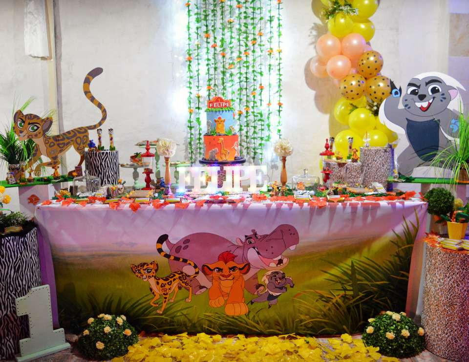 Lion Guard Birthday Party Ideas
 The Lion Guard Birthday "Disney The Lion King birthday