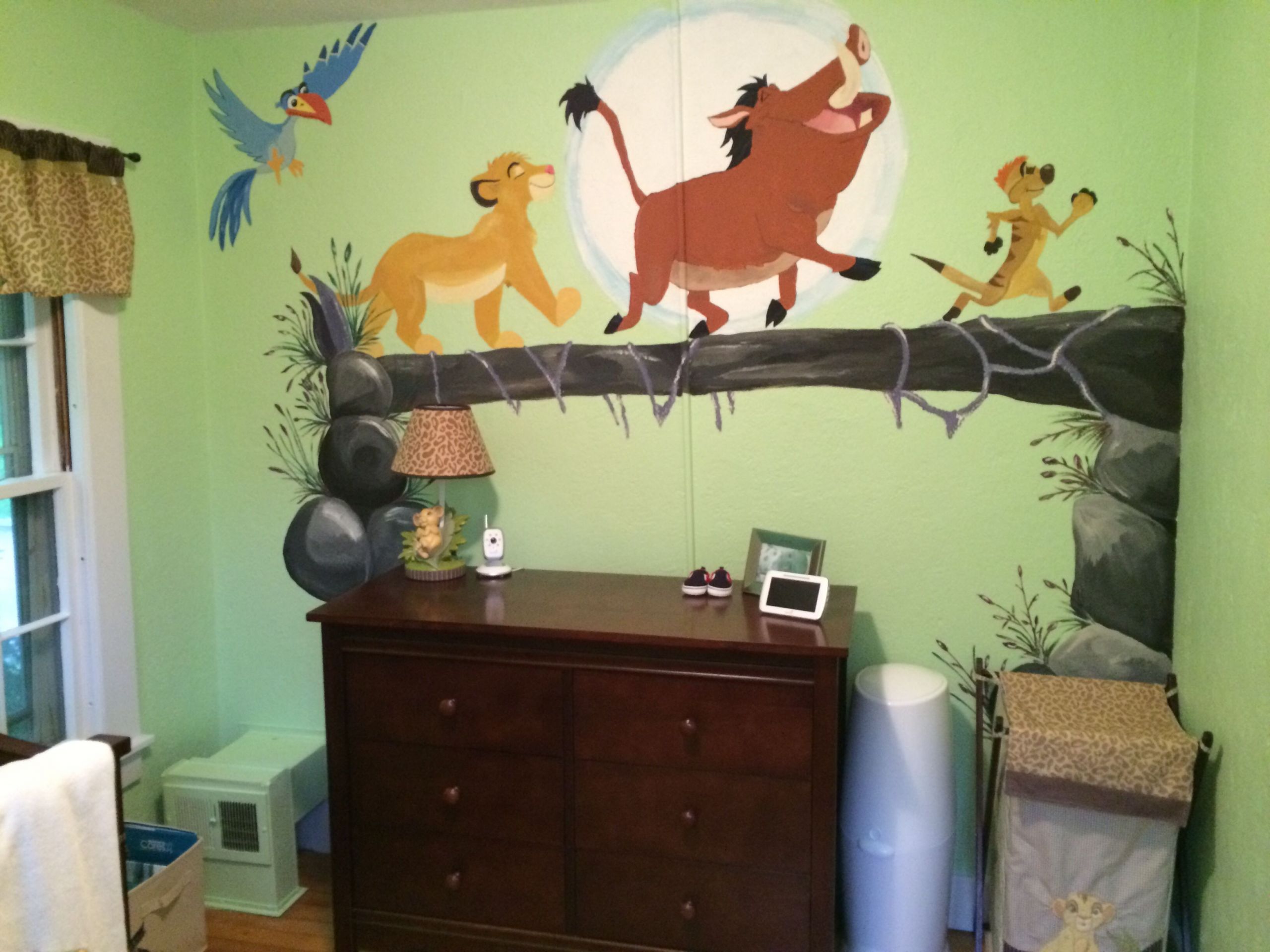 Lion King Baby Room Decor
 Our boys lion king themed room