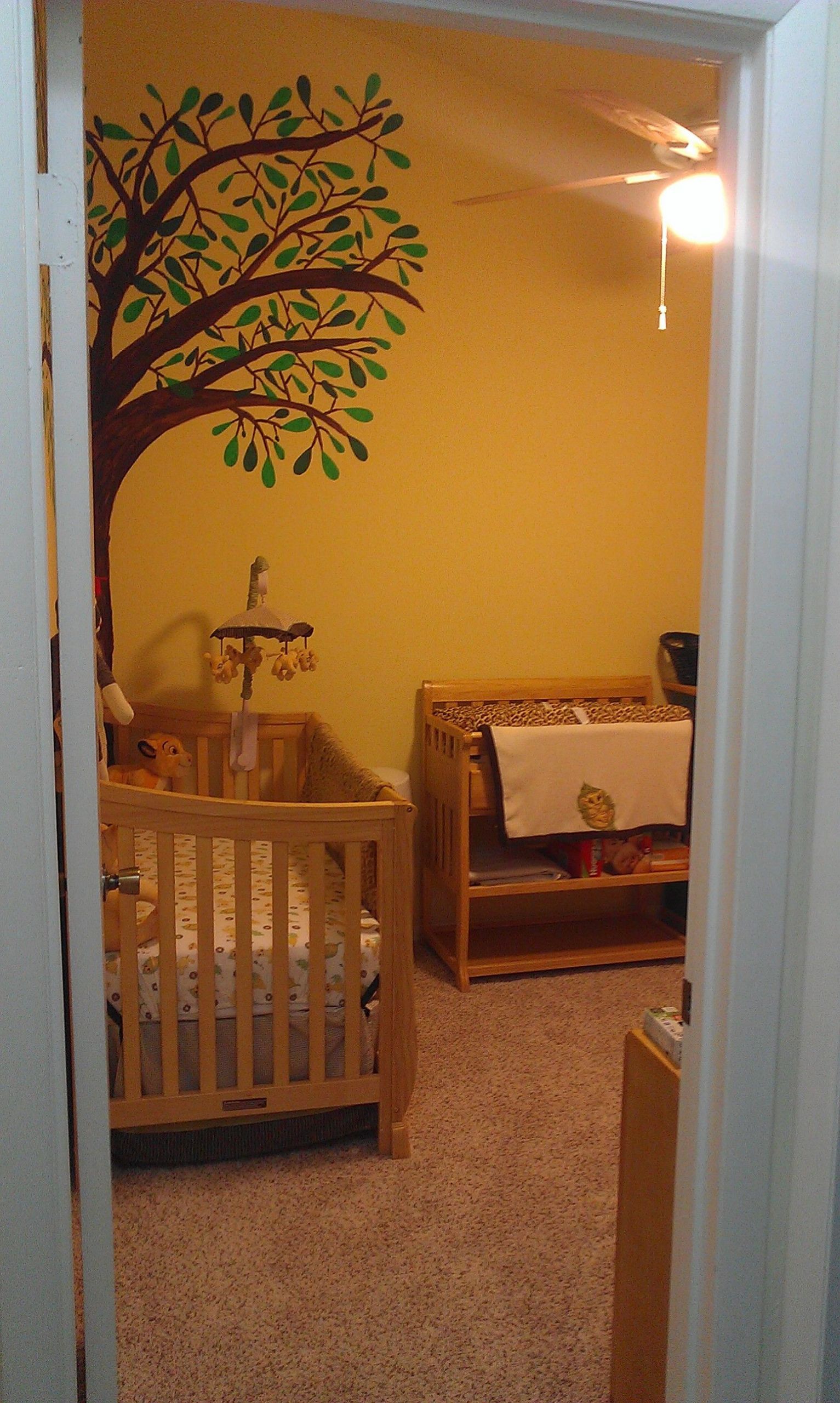 Lion King Baby Room Decor
 Lion King themed baby s room