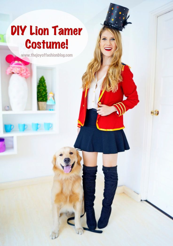 Lion Tamer Costume DIY
 This cute Lion Tamer Costume is so easy to make and