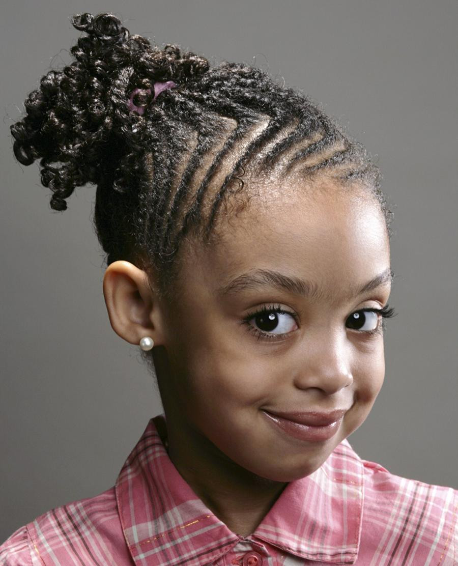 Little Black Girl Hairstyles For Natural Hair
 64 Cool Braided Hairstyles for Little Black Girls – HAIRSTYLES