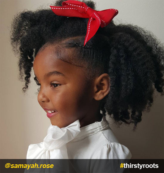Little Black Girl Hairstyles For Natural Hair
 20 Cute Natural Hairstyles for Little Girls