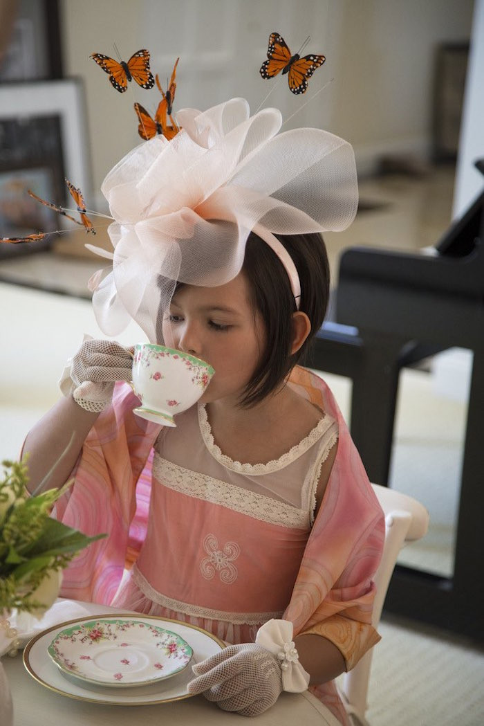 Little Girl Tea Party Ideas
 Kara s Party Ideas Colorful Tea Party