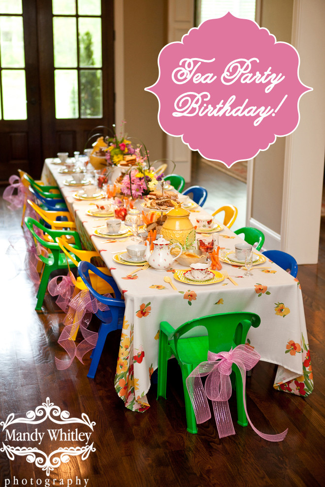 Little Girl Tea Party Ideas
 Party Feature Colorful Little Girl s Tea Party