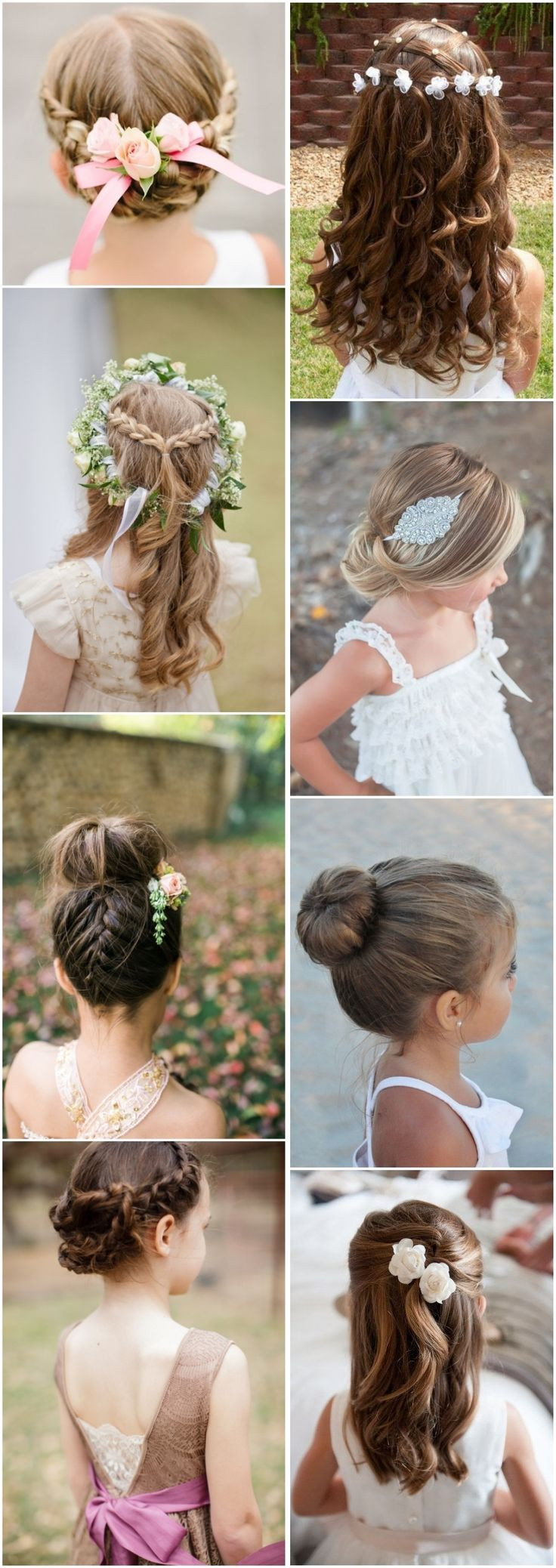 Little Girls Wedding Hairstyles
 Pin by Cajsa Gustafson on Beautiful hair