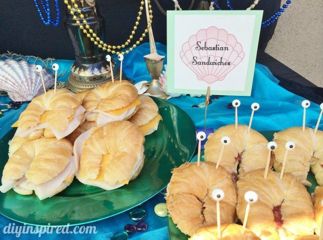 Little Mermaid Party Food Ideas
 The Little Mermaid Party Ideas DIY Inspired