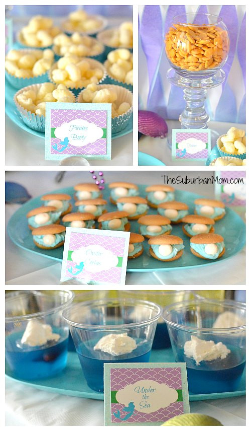 Little Mermaid Party Food Ideas
 The Little Mermaid Ariel Birthday Party Ideas Food