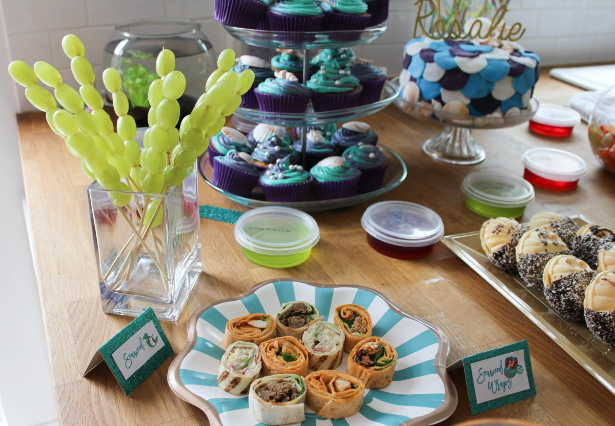 Little Mermaid Party Food Ideas
 how to make the best Little Mermaid themed kids party food