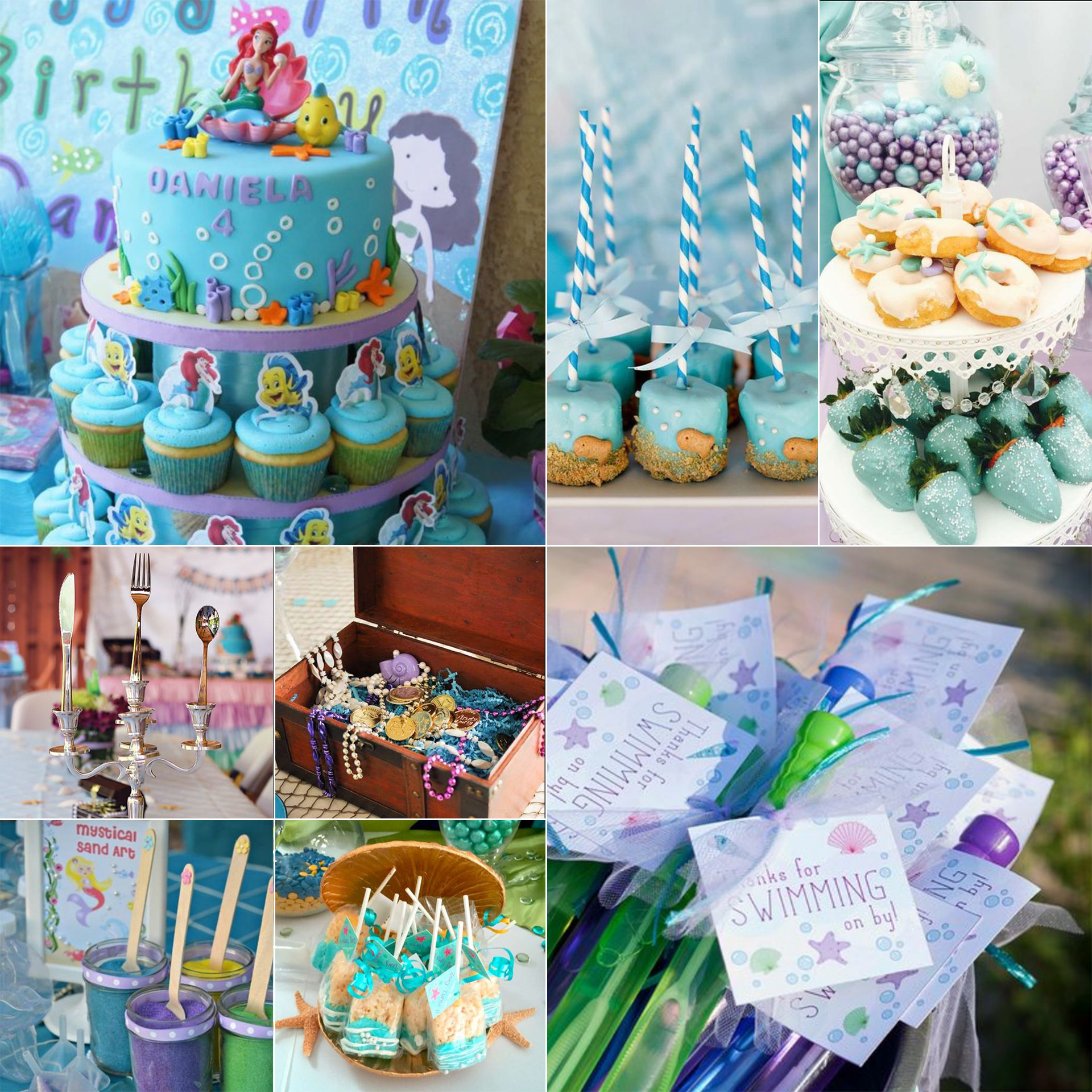 Little Mermaid Theme Party Ideas
 Under the Sea Little Mermaid Party 