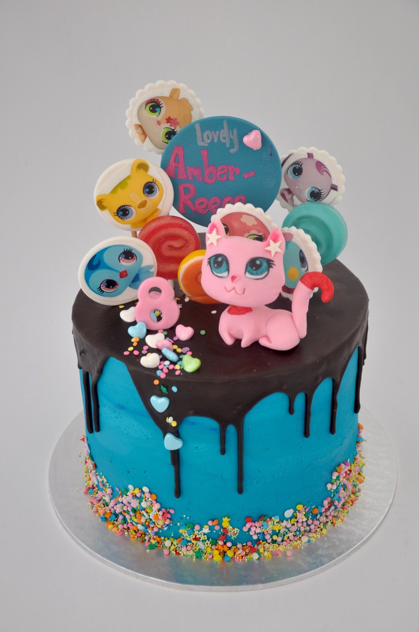 Littlest Pet Shop Birthday Cake
 Rozanne s Cakes Littlest Pet Shop Crazy Cake