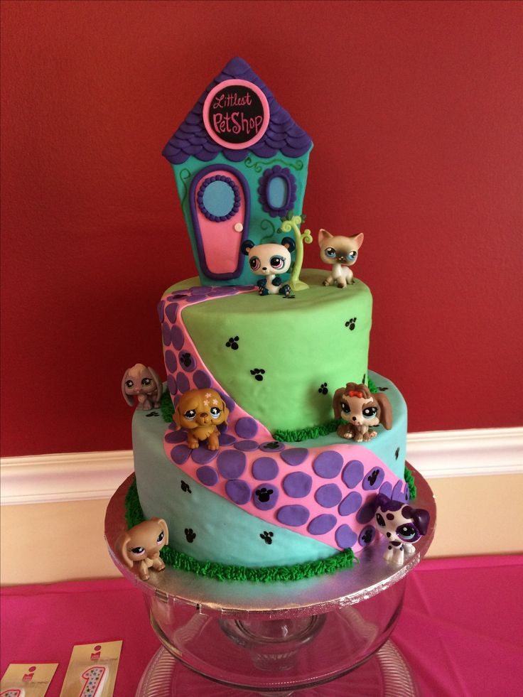 Littlest Pet Shop Birthday Cake
 Littlest Pet Shop Birthday Cake