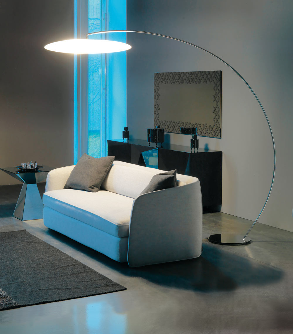 Living Room Arc Floor Lamps
 High End Italian Astra Arc Floor Lamp Italian Designer