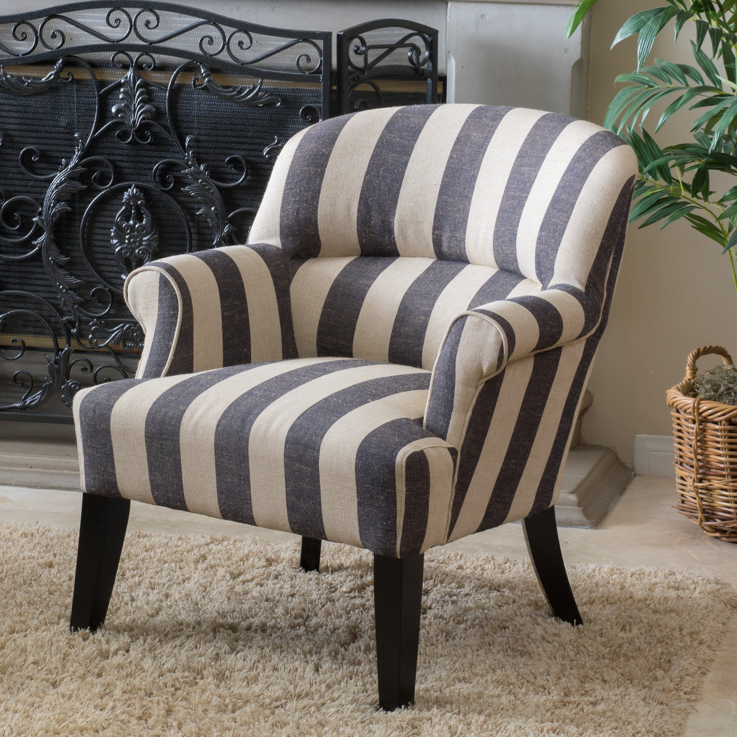 Living Room Club Chairs Beautiful Christopher Knight Home Amelie Blue Stripe Fabric Club Of Living Room Club Chairs 