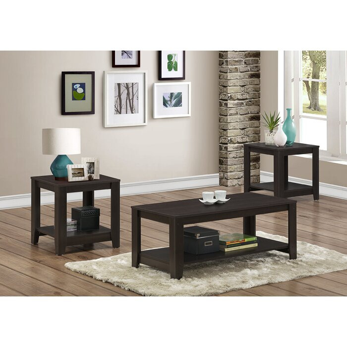 Living Room Coffee Table Sets
 Monarch Specialties Inc 3 Piece Coffee Table Set