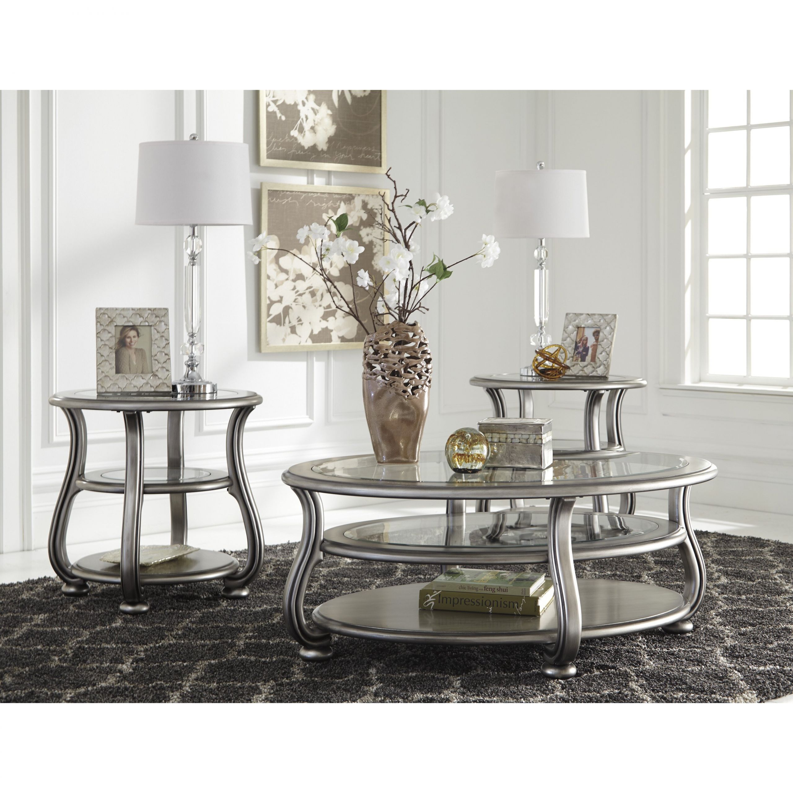 Living Room Coffee Table Sets
 Signature Design by Ashley Coralayne Coffee Table Set