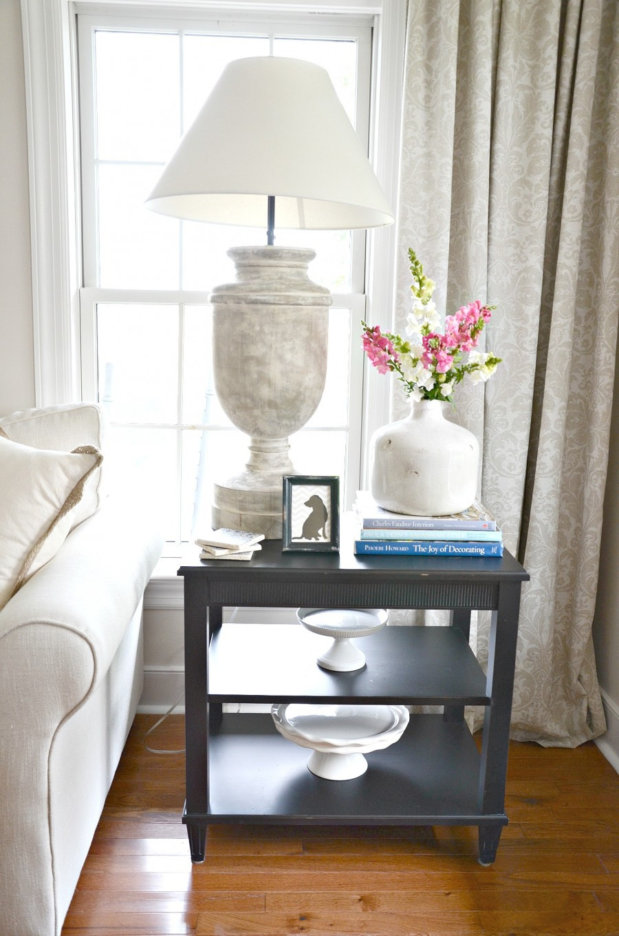 Living Room End Table Decor
 HOW TO STYLE AN END TABLE LIKE A PRO StoneGable