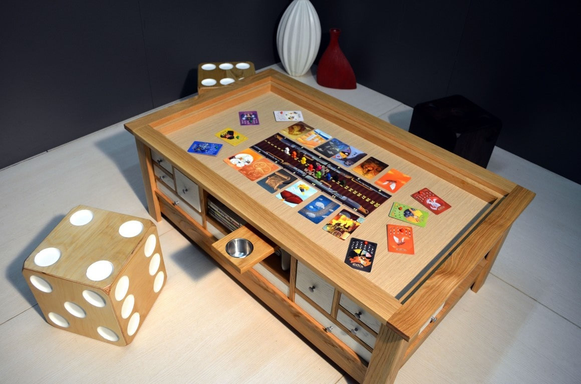 Living Room Game Table
 GARRISON Board Game Table Coffee Living Room